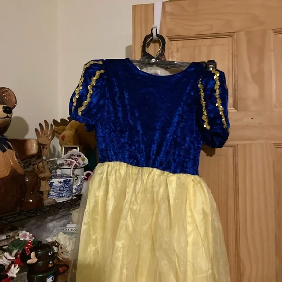 Lilian Vernon Kids Snow White Costume - Blue and Yellow - Picture 5 of 6